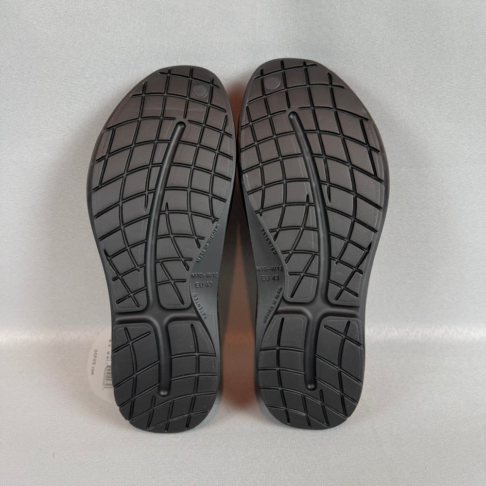Oofos Oocandoo Recovery Sandals Womens 8 Black Pink Slip-On Shoes Light New NIB - Picture 7 of 7